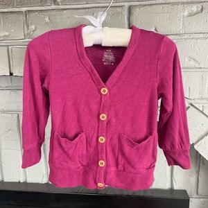 Kyte BABY Dahlia Bamboo Jersey Toddler Cardigan